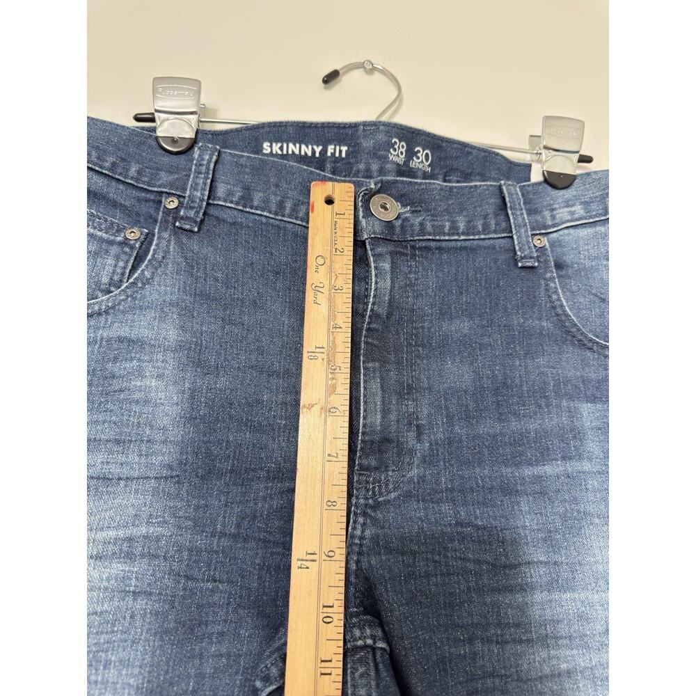 NWT I.N.C. International Concepts Jeans Skinny Stretch Mid-Rise Blue Size 38x30 - Picture 11 of 14